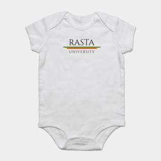 Rasta University Rasta Colors Reggae Baby Bodysuit